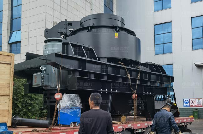 沖擊式制砂機發貨現場