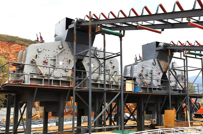 反擊破碎機使用現(xiàn)場