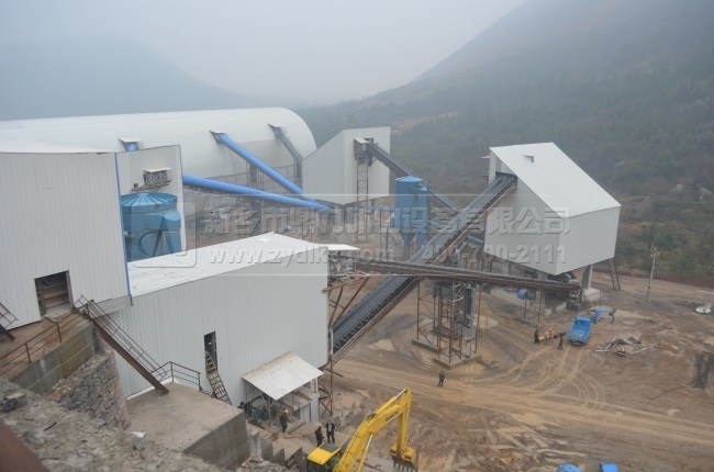 時產500噸破碎機