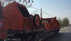 陜西蒲城時產500噸砂石骨料生產線