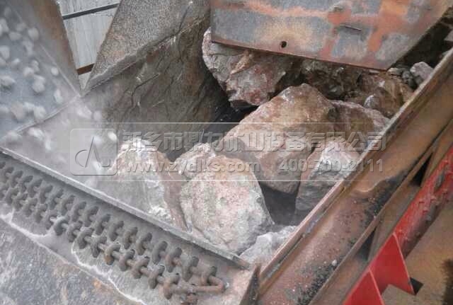 湖北咸寧時產400噸石料生產線