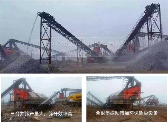 生產線中的振動篩