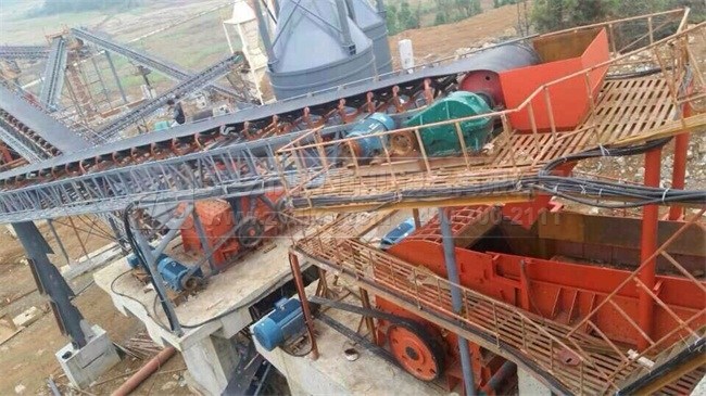 鐵路建設,砂石骨料生產線建設