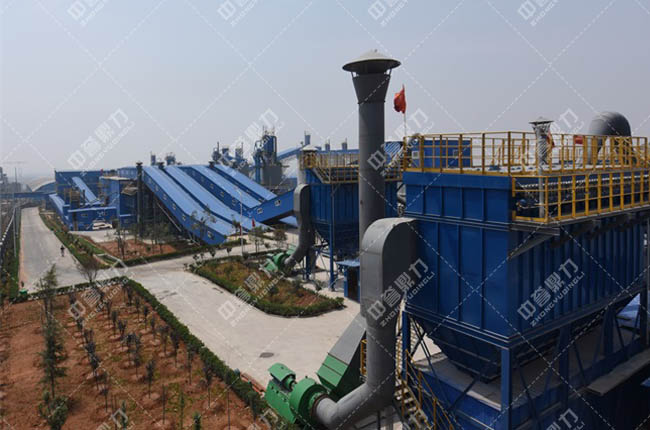 中譽鼎力單段錘式破碎機在輝縣市孟電水泥生產線的應用