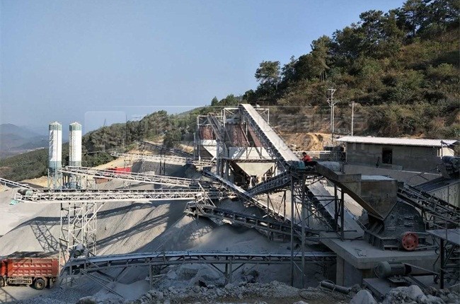 破碎機助力鐵路建設項目