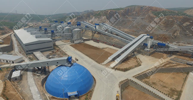 大型環保打砂機生產線