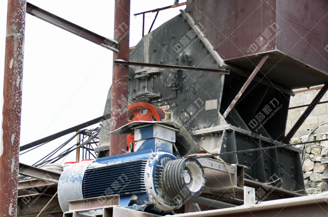 廣西柳州柳江縣柳興竹篙山采石場時產800噸砂石生產線-二破 廣西柳州柳江縣柳興竹篙山采石場時產800噸砂石生產線-二破