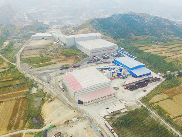 河北省武安市白沙時(shí)產(chǎn)3000噸砂石生產(chǎn)線(xiàn)