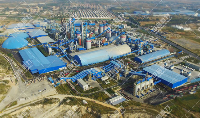 河南孟電水泥碎石骨料生產線