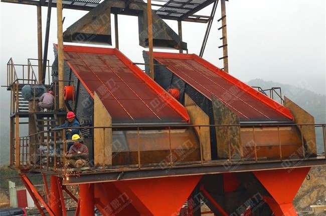 振動(dòng)篩支撐裝置