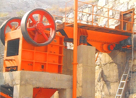 顎式破碎機使用現場