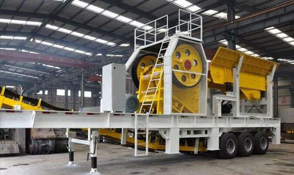 花崗巖破碎-顎式破碎機