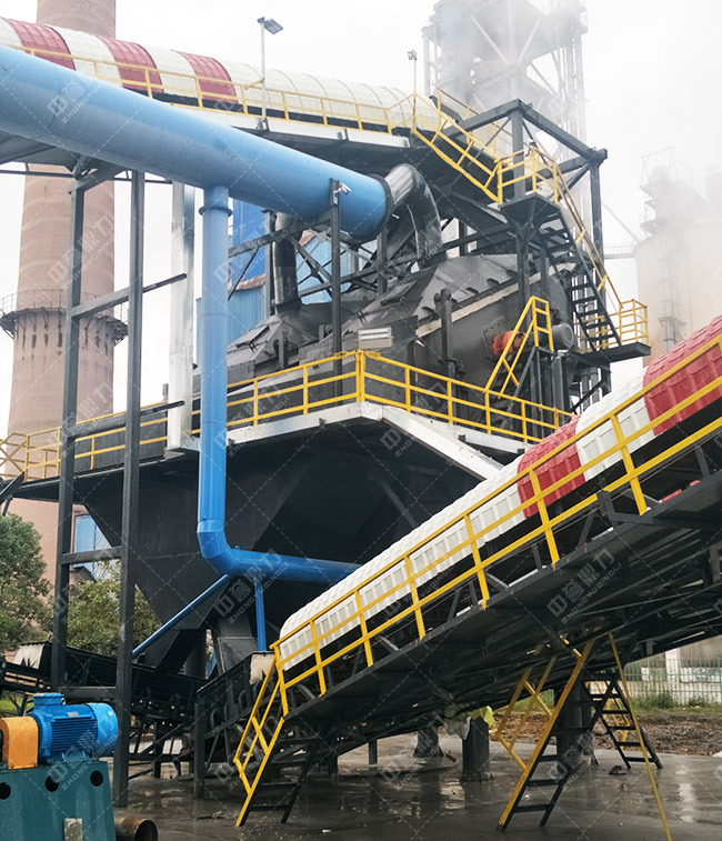 大盛建材有限公司時產1000噸石灰石砂石骨料生產線、200噸砂生產線