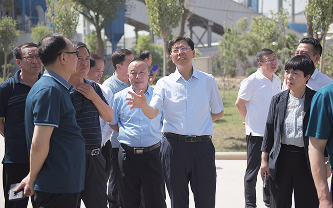 山西朔州朔城區導蒞臨中譽鼎力考察