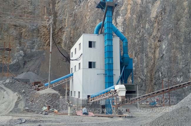 塔樓式制砂機加工工藝